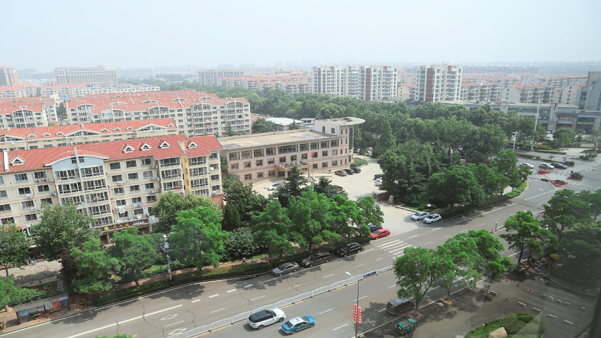 Qingdao Parkview Holiday Hotel Exteriör bild